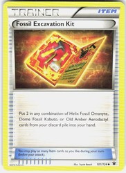 Fossil Excavation Kit 101/124 Fates Collide