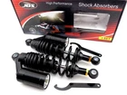 HARLEY HD XL1200 ANNIVERSARY SPORTSTER 12 INCH JBS NITROGEN SHOCK ABSORBERS BLK