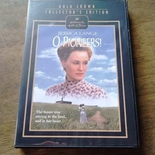 O PIONEERS!  JESSICA LANGE (DVD)  Hallmark Gold Crown Colle David Strathairn