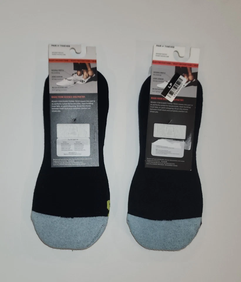 Pair of Thieves Men's 6pk SuperiAir Cushion No Show Socks - Multicolor 6-12 NWT - Image 3 of 4