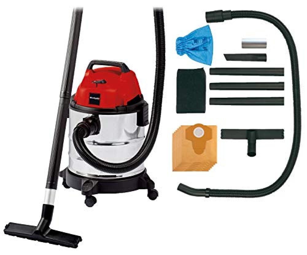 Aspiratore Liquidi e Solidi Einhell 20L Inox - Pulizia Senza Limiti