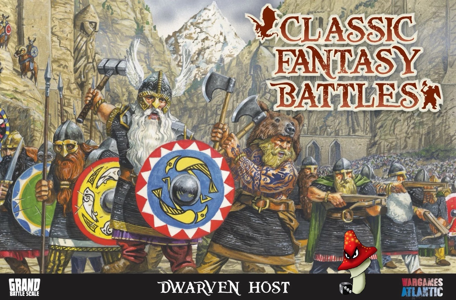 Wargames Atlantic Dwarven Host - Grand Battles   FANTASY BATTLES 10mm Scale