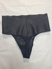 Maidenform Self Expressions Women's Tame Your Tummy Thong Black Firm Size M
