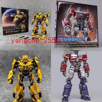 Brave Troops Toys BTT-01 Rise of Beasts Yellow Bee BTT02 Optimus Prime Figure