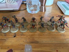 Khemri Tomb Kings Undead Blood Bowl Team Fantasy Football gut bemalt