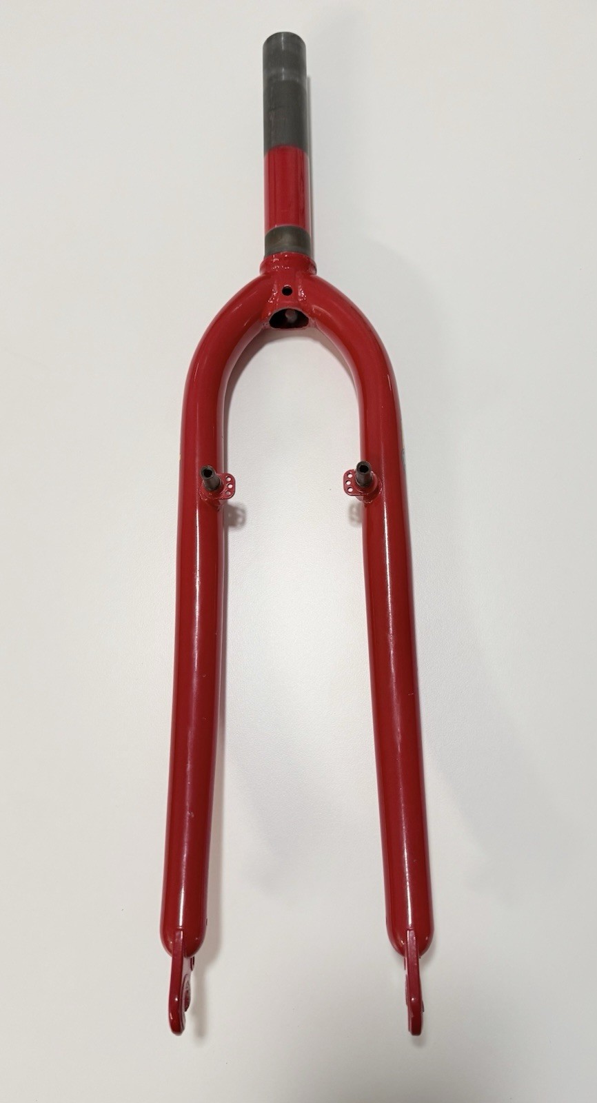 Bicycle Fork  26” 4130 Full Chromoly Rigid 1 1/8”)  Steerer Tube 6 1/4 Inches.