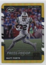2017 Panini Donruss Press Proof Gold Die-Cut 23/25 Matt Forte #87 ex1