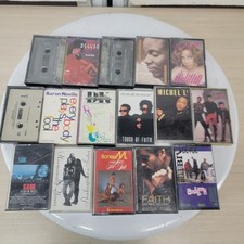 Vintage Cassette Tape x 16 Lot R B Pop Soul Sade George Michael Cameo DeVoe 