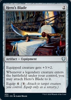 Hero's Blade - NM U : Commander 2020 Commander Legends