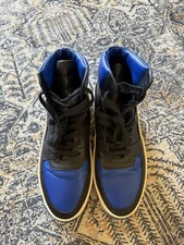 Size 8 - Fear of God Basketball Sneaker Black Blue Size 41 Used