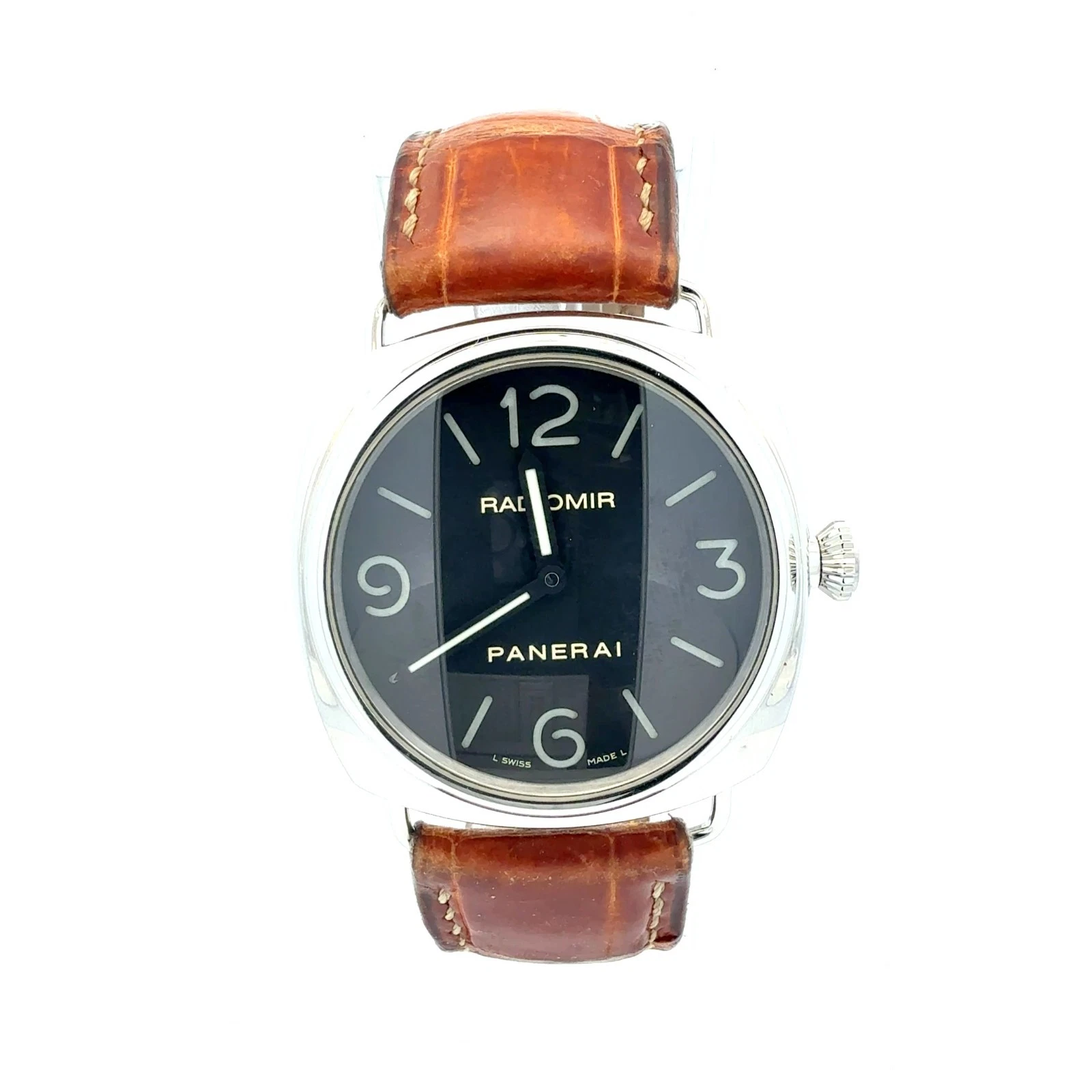 Panerai — Panerai PAM00210 Luminor Base 44mm LE 424/5000  Full Set 05/2008 Box Card Books