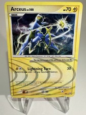 2009 Pokémon Arceus AR6 Holo Rare Lv.100 Lightning Turn Lightly Played LP on eBay