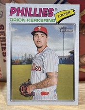 2026 Topps Heritage Orion Kerkering SP #300 Philadelphia Phillies