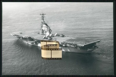 Foto 14x9cm -  USS Kearsarge (CV-33) Flugzeugträger Essex-Klasse USA States Navy