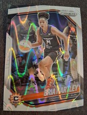 2025 Panini WNBA Prizm Basketball Bria Hartley #86 White Seismic Connecticut Sun