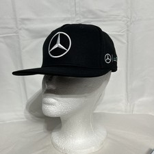 Lewis Hamilton Hat Mercedes AMG Petronas F1 Racing Cap Black Snapback New