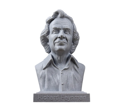 Richard Feynman Bust science Sculpture figure statue head busto decoration