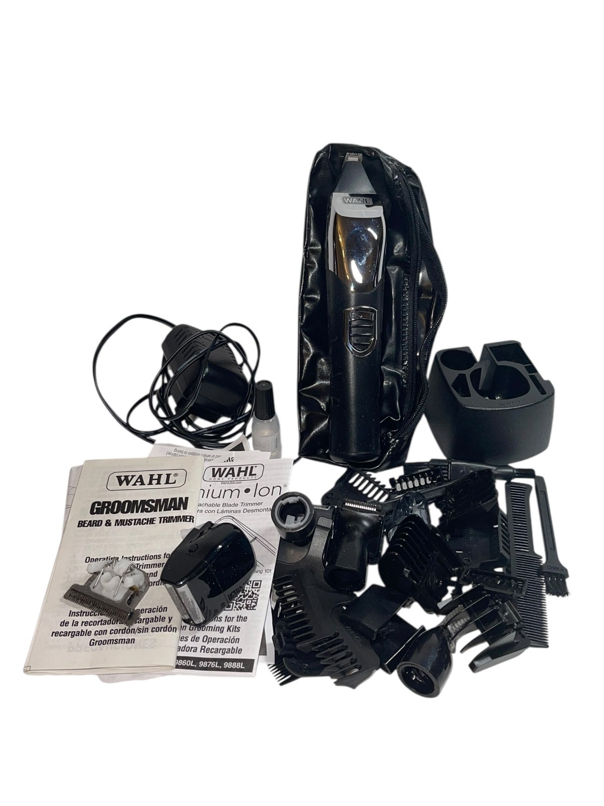 OEM Wahl Lithium Ion Rechargeable Trimmer 9854L LOT/SET Read