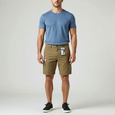 Levis Mens Flex Performance Modern Utility Shorts Khaki Size 42 NWT