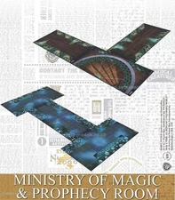 Harry Potter Adventure Game Expansion: Ministry Of Magic Tile Pack Brand New