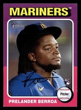 Prelander Berroa 2024 Topps Heritage #424 Seattle Mariners BASEBALL ROOKIE RC