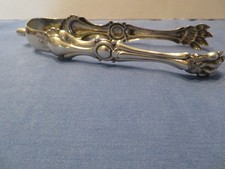 pince à sucre en argent massif minerve 1er titre orfèvre LB  36gr