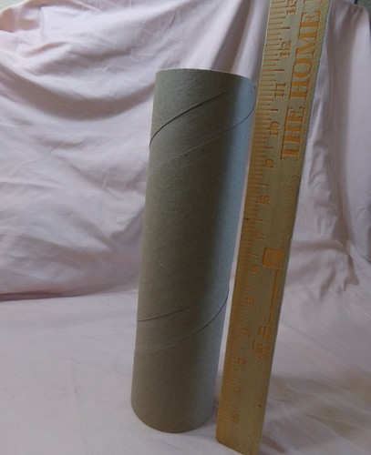 Heavy Duty Large Cardboard Craft Tube 11 2/16" x 3" – Hard to Find Thick Art Tub
