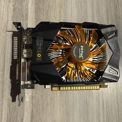 Zotac GeForce GTX 650 Ti 2 GB GDDR5 2 x DVI, 2 x HDMI PCI-E    #302474