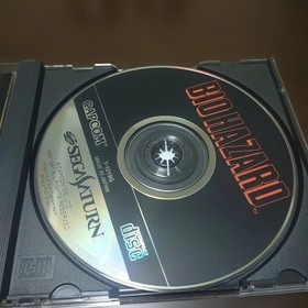 With Postcard Biohazard Software for Sega Saturn Japanese version 24a