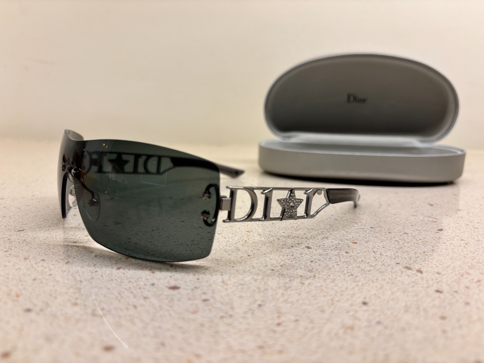 DIOR ‘DIORLYWOOD’ RHINESTONE SUNGLASSES