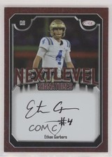 2025 SAGE Low Series Next Level Signatures Red Ethan Garbers #NLS-EG Auto 2b2