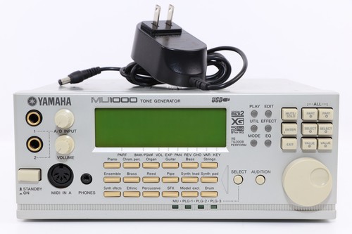 Yamaha MU1000 MU2000 EX TONE GENERATOR XG Sound Module New Internal Battery