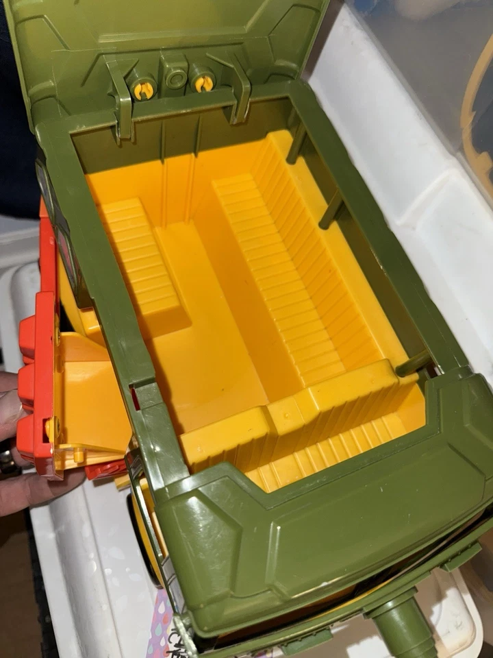 1989 Teenage Mutant Ninja Turtles Party Wagon Van Bus Near Complete Extras! - Image 4 of 4