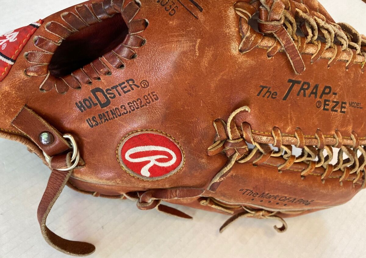 Vintage Rawlings Baseball Glove Mit SG58 The Trap-eze Mark Vintage Rawlings Baseball Glove Mit SG58 The Trap-eze Mark
