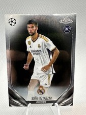 2023-24 Topps Chrome UEFA Club Competitions - #18 Theo Zidane (RC) Real Madrid