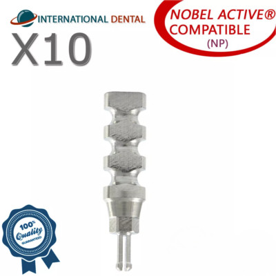 10 Short Clip Transfer Close Tray (NP)  Nobel Bi0care Active Hex Dental Fixture