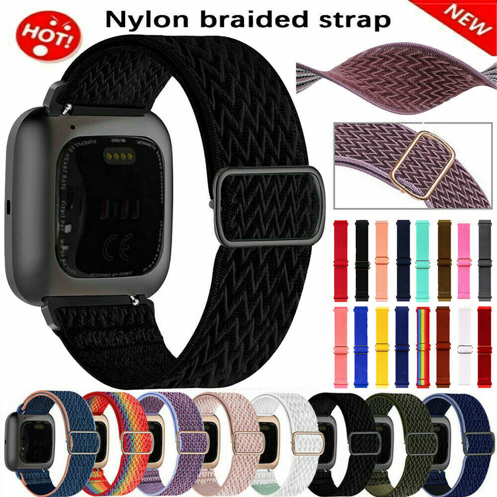 Strap Versa Lite Nylon Loop For Fitbit Sense Versa 3/2/1 Versa Lite
