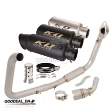 For Benelli TNT 135 125 2017-2023 Complete Exhaust Header Pipe Muffler DB Killer