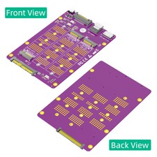 3 in 1 Combo M.2 NGFF NVMe SSD to SFF-8611 For M.2 NGFF NVMe 2230 2242 2260