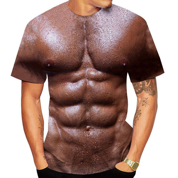 Ripped Muscles, six pack, chest T-shirt Kids' Longsleeve Shirt