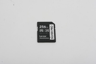 Lexar Professional Silver PRO 256GB UHS-I U3 V60 SDHC SDXC SD Card