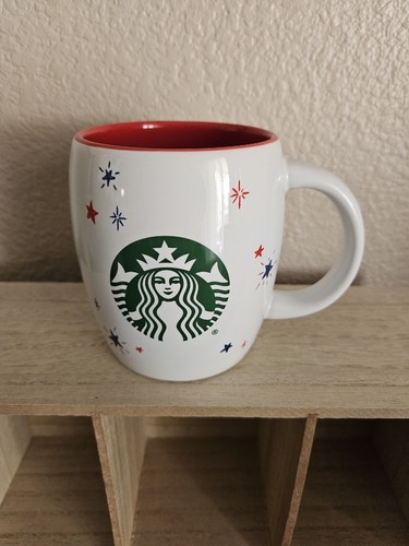 STARBUCKS Americana Mickey Heart Disney Parks Limited Edition Mug New - Picture 3 of 7