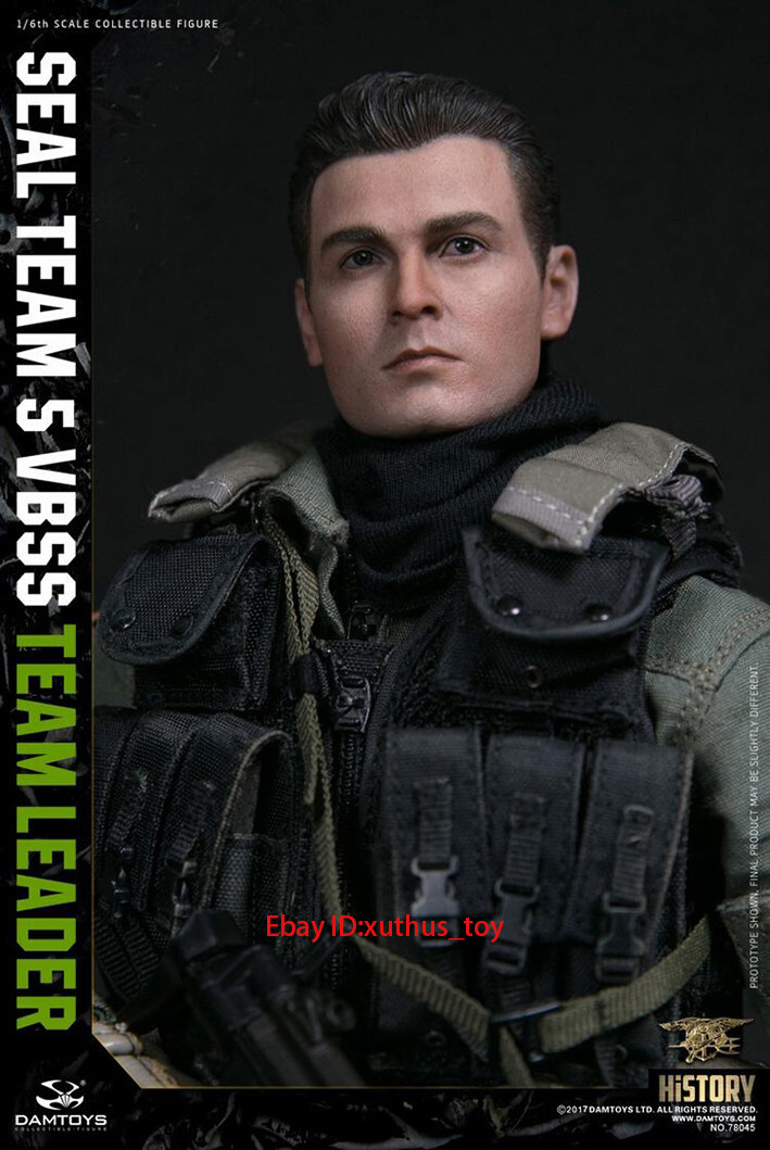 In Stock DAMTOYS 1/6 SEAL Team 5 - VBSS 78045 Squad Leader Green