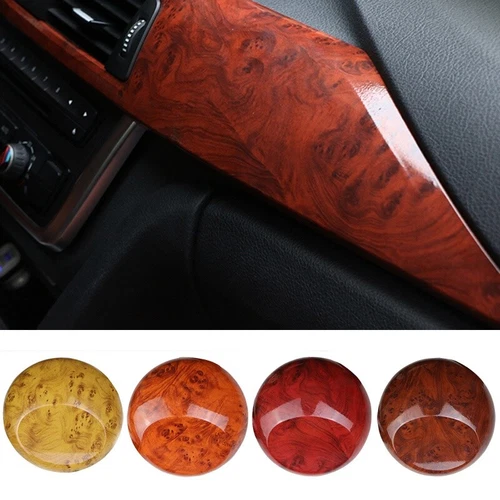 100x30cm Glossy Wood Grain Self Adhesive Sticker Car Vinyl Wrap Film DIY Decor - Picture 2 of 10