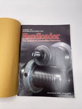 Handloader Magazine Of Ammunition Reloading Nov-Dec 1983 - Die Sets