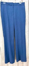 Ann Taylor The Trouser Signature Pants Women's Size 6 Blue High Rise NEW