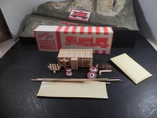 WARDIE-JAY (Wood)  BAGGAGE Wagon O GAUGE/ "PARTIALLY BUILT"