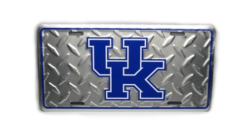 Licensed NCAA UK KENTUCKY WILDCATS 3D EMBOSSED METAL NOVELTY LICENSE PLATE - Picture 11 of 13