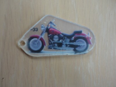 Harley Davidson Motorcycle Pinball Machine Promo Plastic Keychain -33 ...