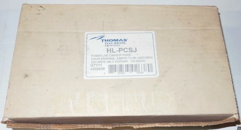 THOMAS - DAY-BRITE Acoplador de fase de 3 puertos para circuito de iluminación HI/LO HL-PCSJ - NUEVO Foto 3 de 4